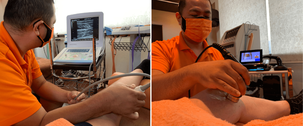 まごころ接骨鍼灸院　超音波施術